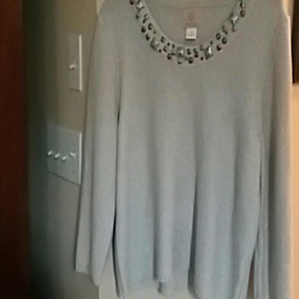 Sold Ruby Rd  gold sweater - Picture 4 of 4